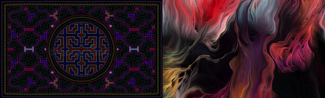 Shipibo-konibo Kene design and art